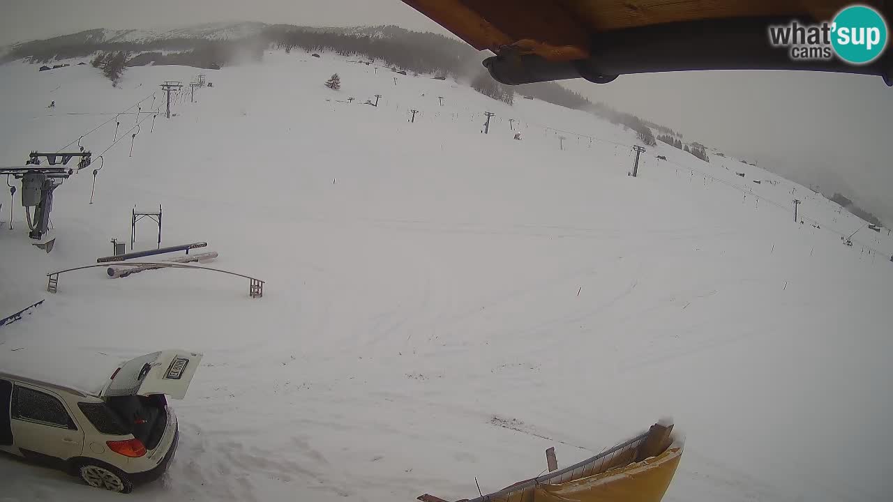 Livigno webcam – view on Livigno Ski School area – LivignoGO