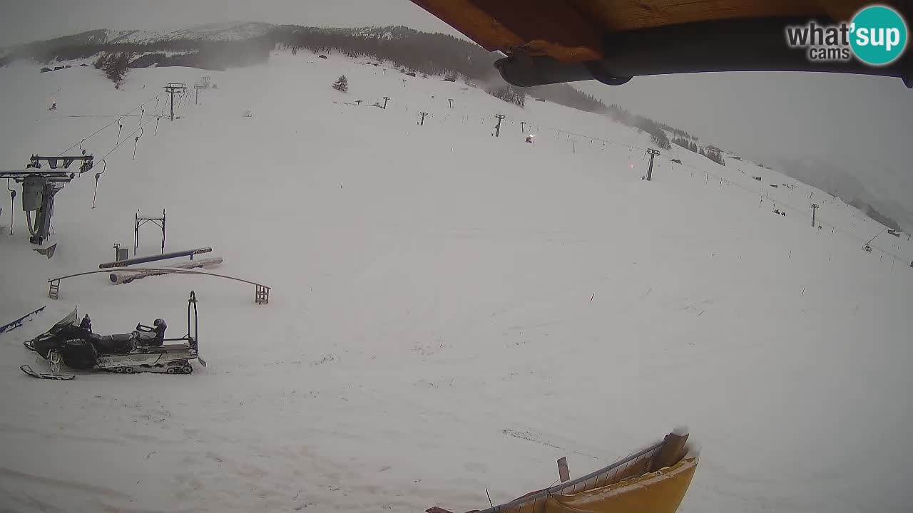 Livigno LIVE cam smučišče | pogled na smučarske proge