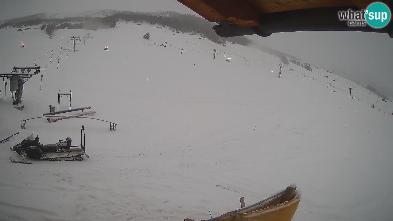 Livigno webcam – view on Livigno Ski School area – LivignoGO