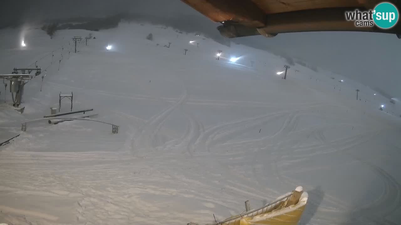 Livigno webcam – view on Livigno Ski School area – LivignoGO