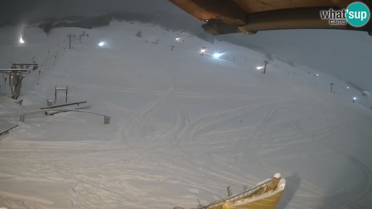 Livigno webcam – view on Livigno Ski School area – LivignoGO