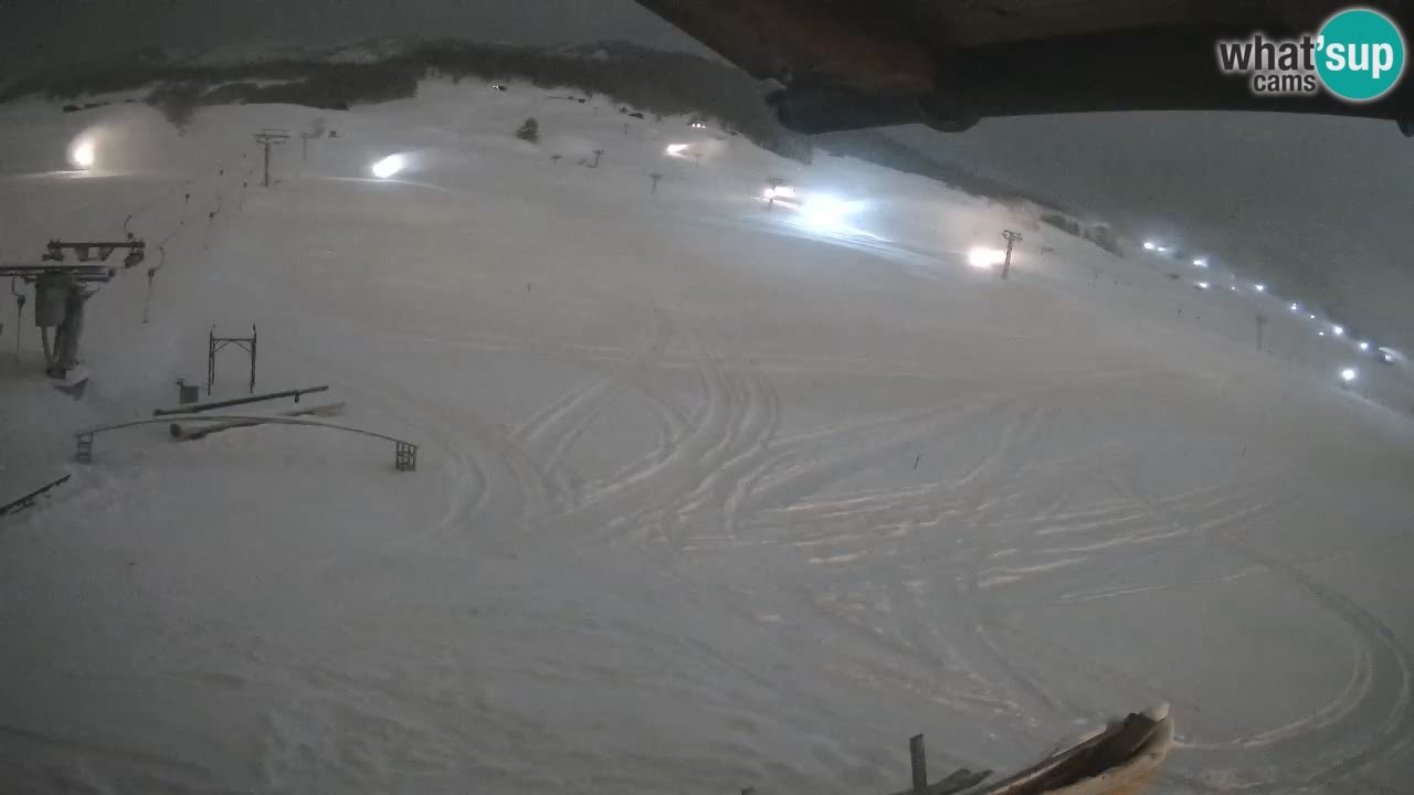 Livigno webcam – view on Livigno Ski School area – LivignoGO