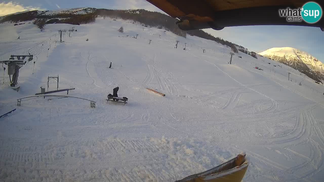 LIVIGNO Skigebiet webcam | Skipisten