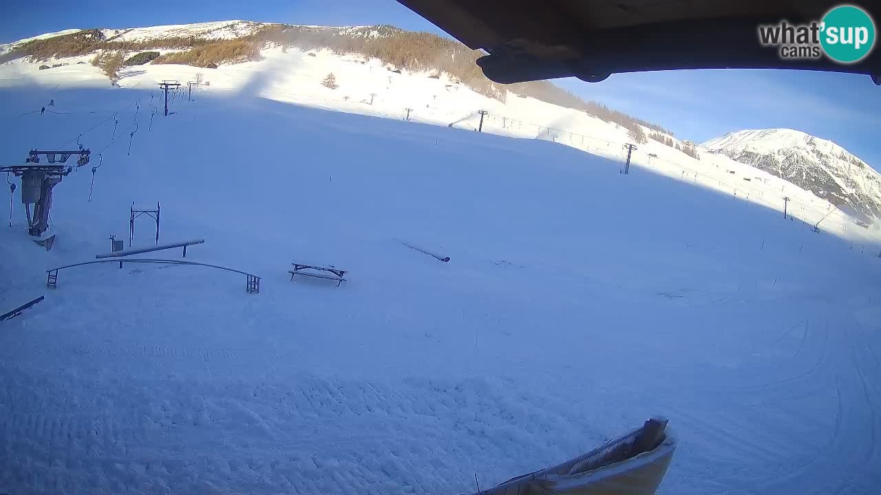 LIVIGNO Skigebiet webcam | Skipisten