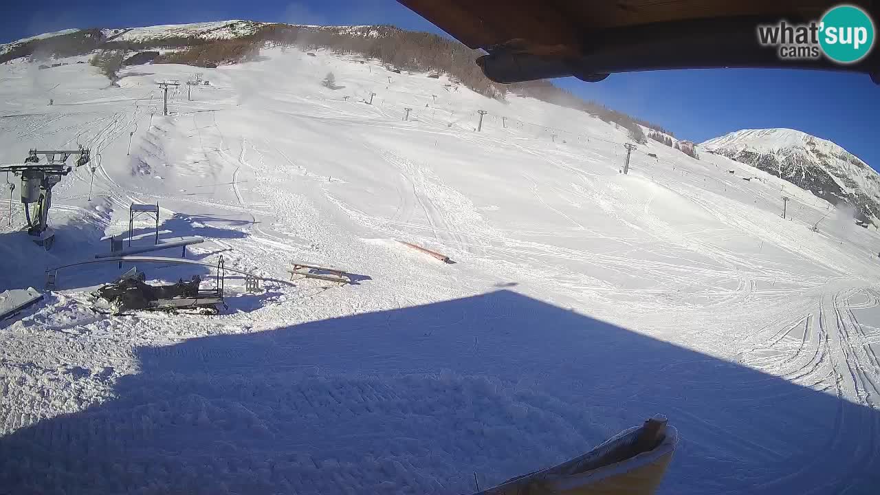 LIVIGNO Skigebiet webcam | Skipisten