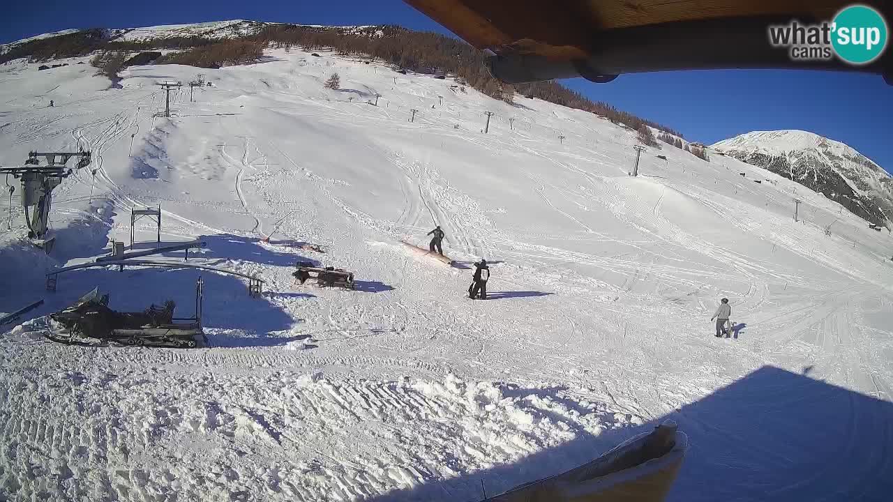 LIVIGNO Skigebiet webcam | Skipisten