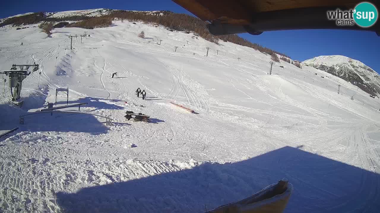 LIVIGNO Skigebiet webcam | Skipisten