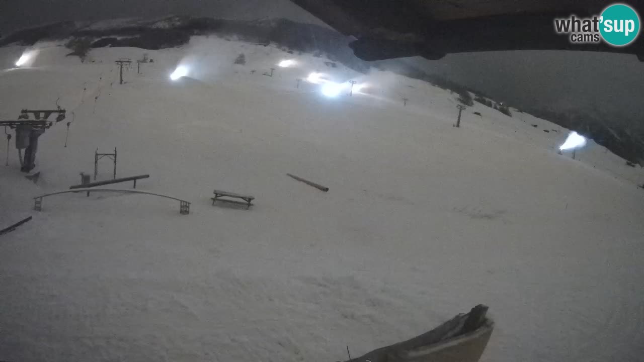 Livigno LIVE cam smučišče | pogled na smučarske proge