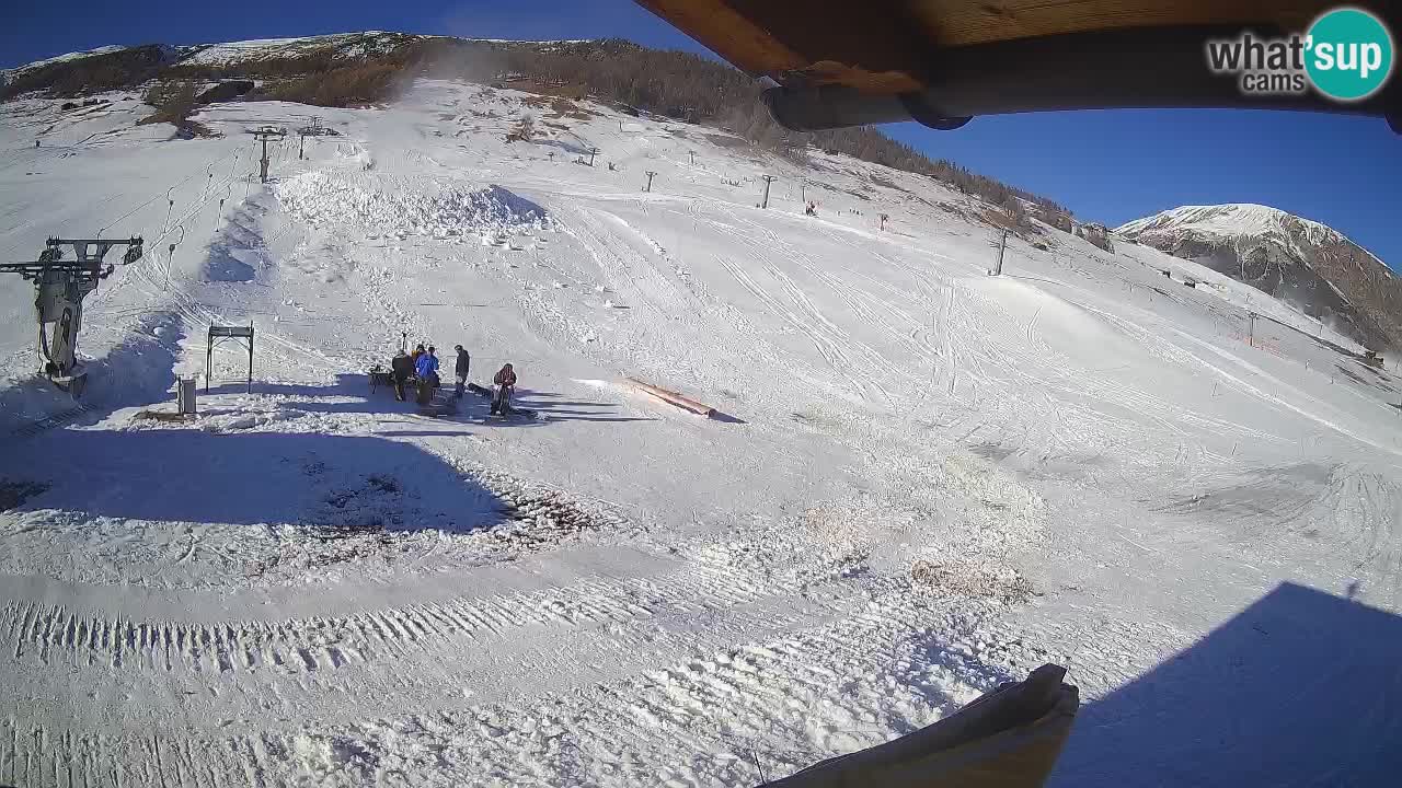 LIVIGNO Skigebiet webcam | Skipisten