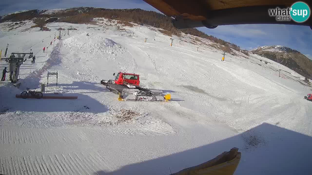 LIVIGNO Skigebiet webcam | Skipisten