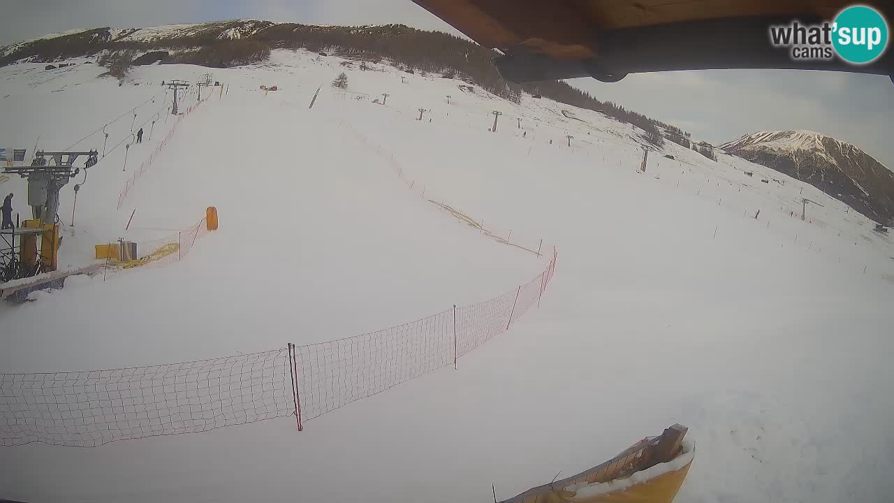 Livigno LIVE cam smučišče | pogled na smučarske proge