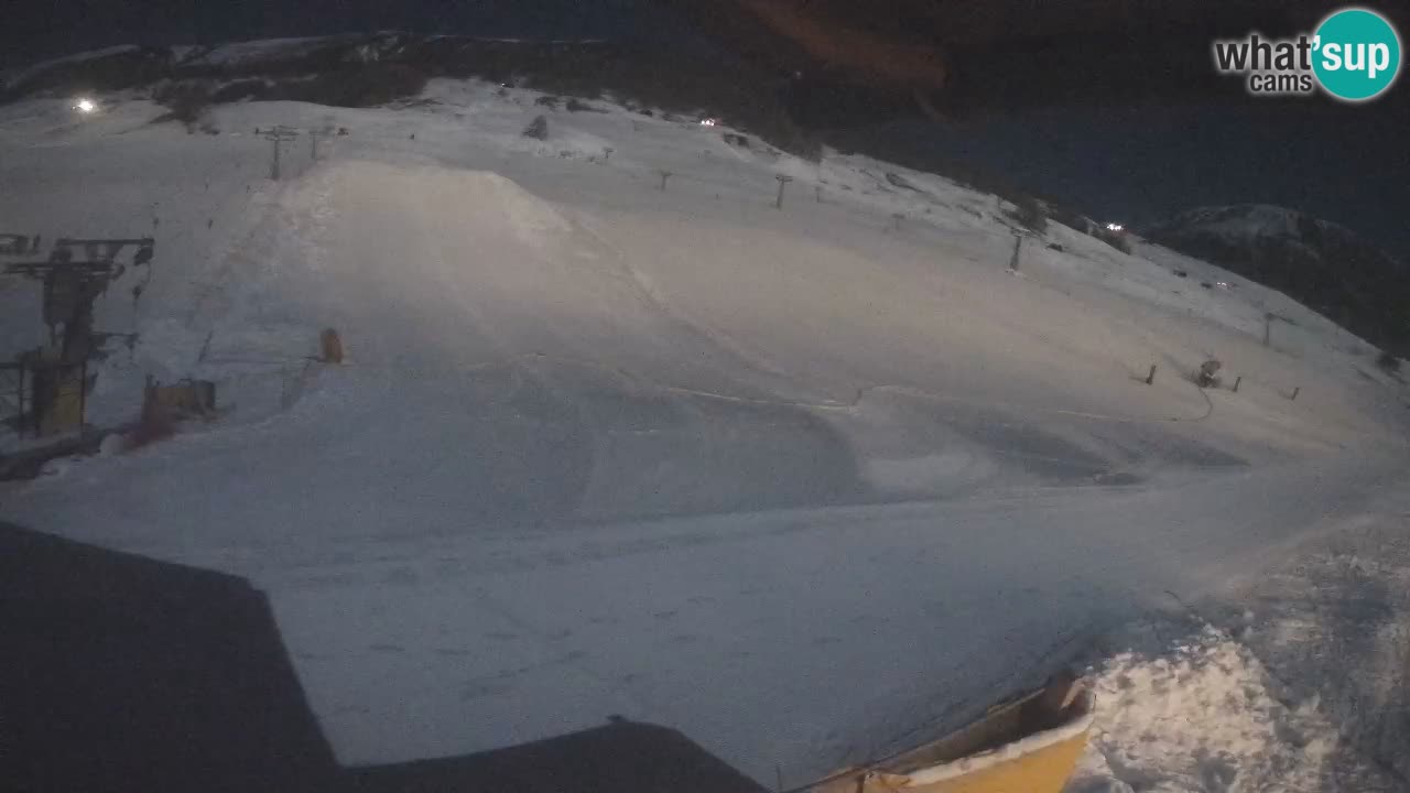 Livigno LIVE cam smučišče | pogled na smučarske proge