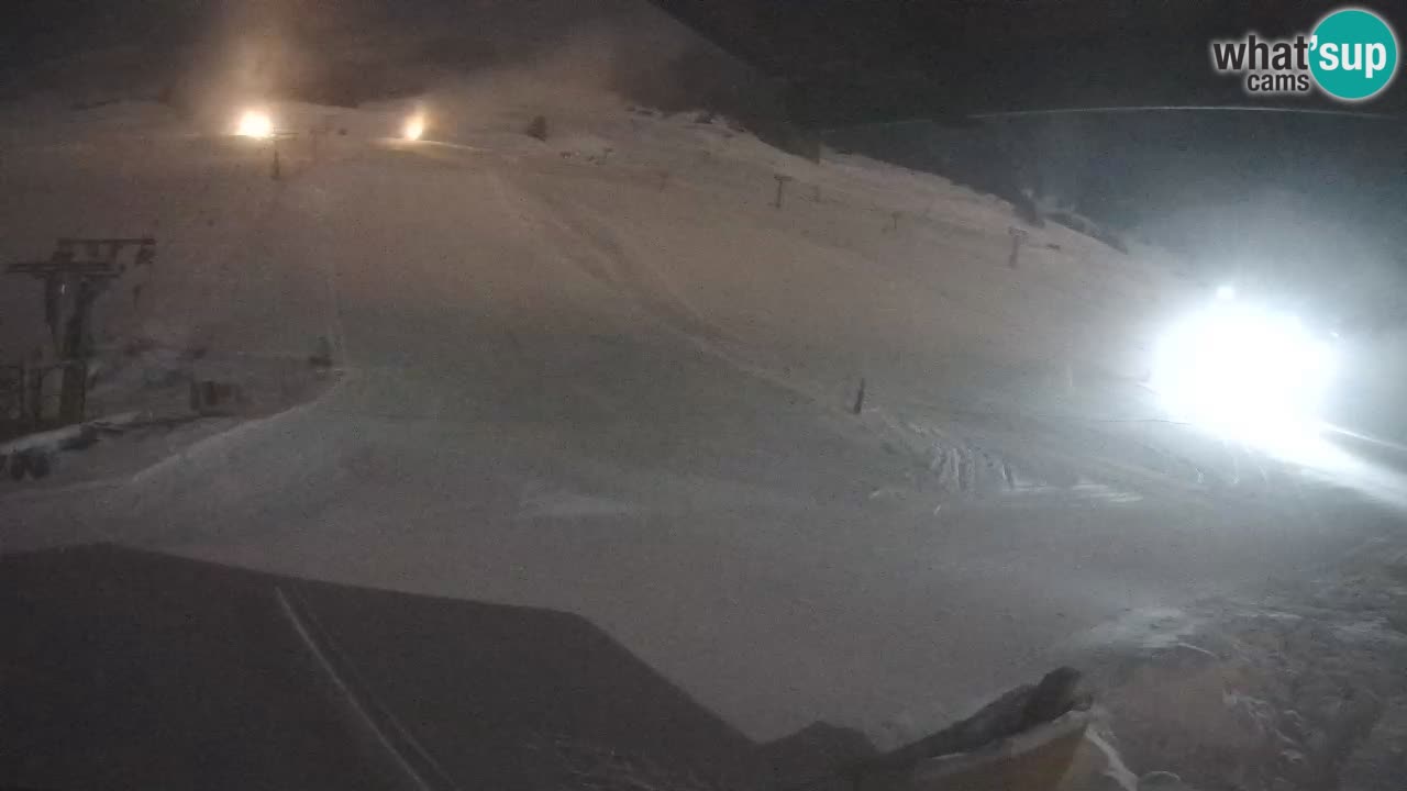 Livigno live webcam – view on Livigno Ski School area – LivignoGO