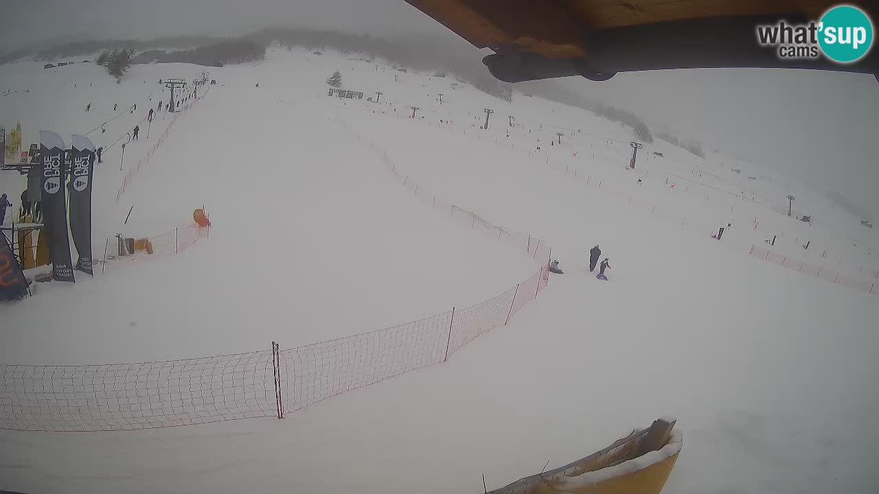 Livigno webcam – view on Livigno Ski School area – LivignoGO