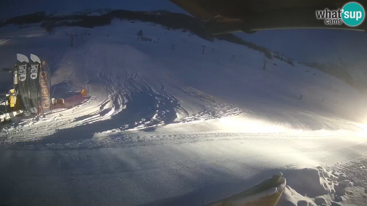 Livigno LIVE cam smučišče | pogled na smučarske proge