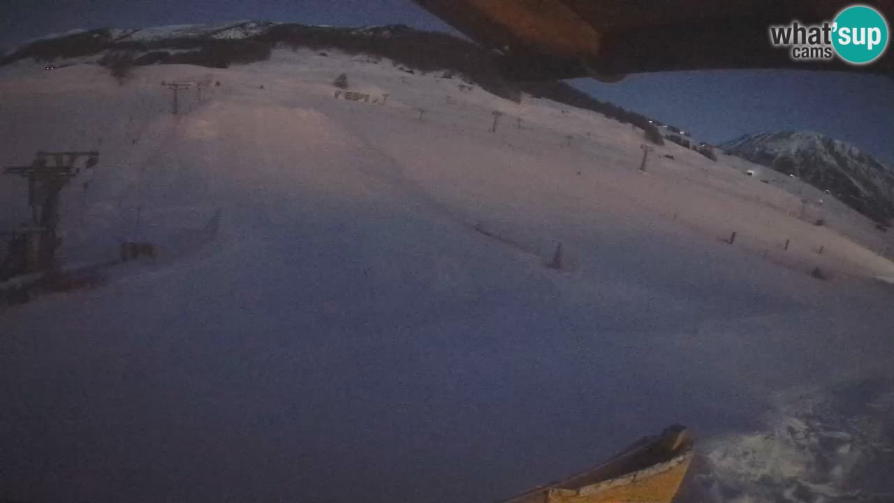 Livigno LIVE cam smučišče | pogled na smučarske proge