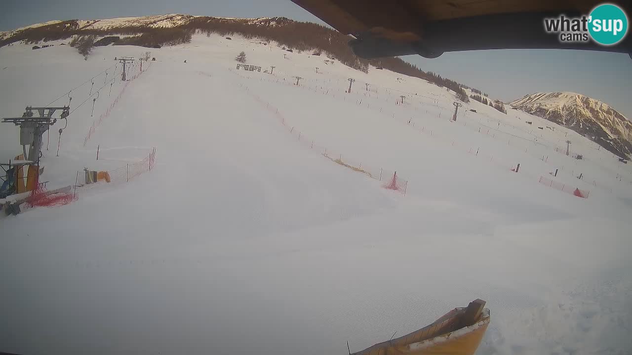 LIVIGNO Skigebiet webcam | Skipisten