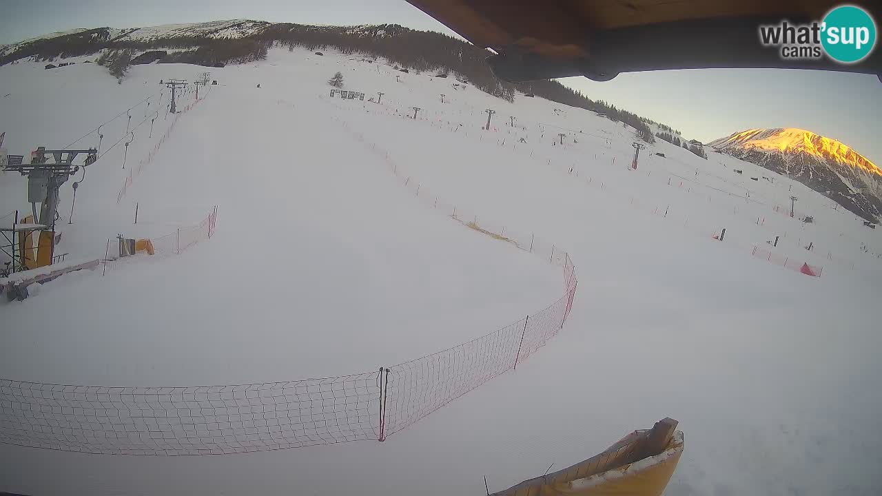 LIVIGNO Skigebiet webcam | Skipisten