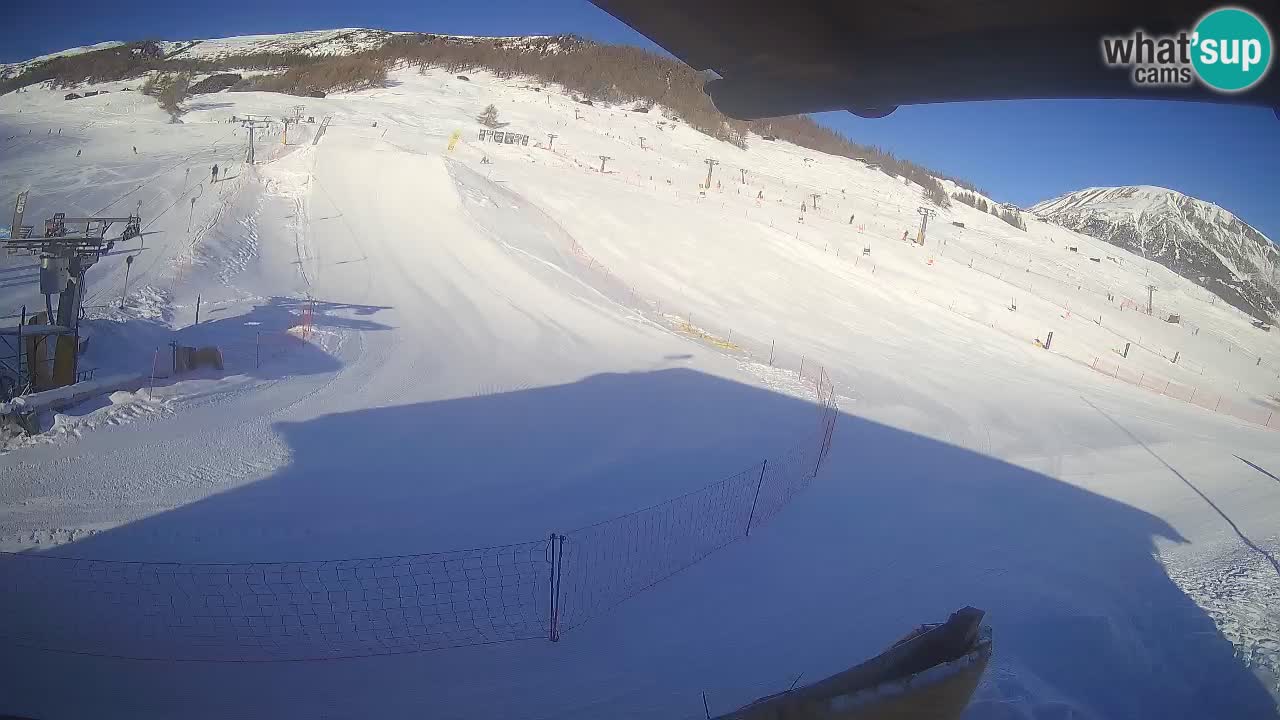 LIVIGNO Skigebiet webcam | Skipisten