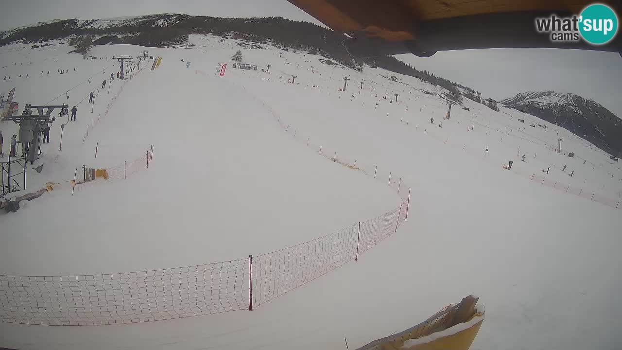 Livigno LIVE cam smučišče | pogled na smučarske proge