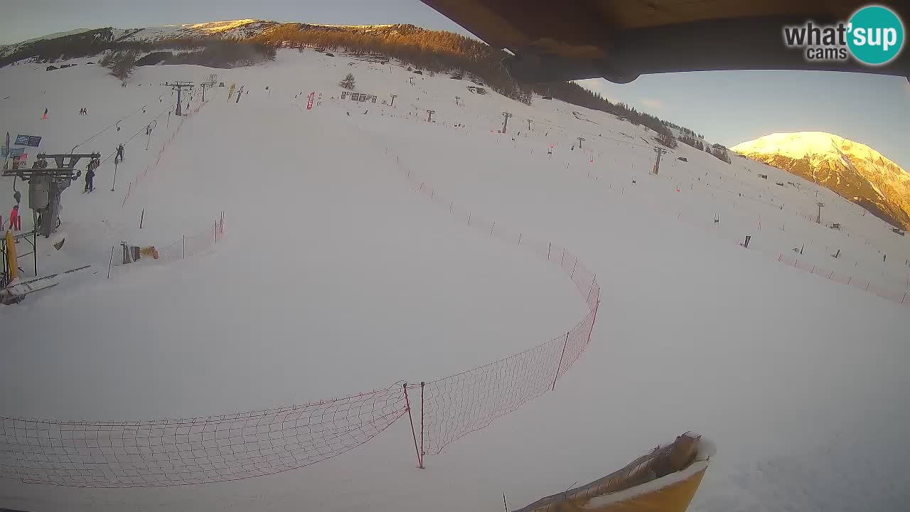 LIVIGNO Skigebiet webcam | Skipisten