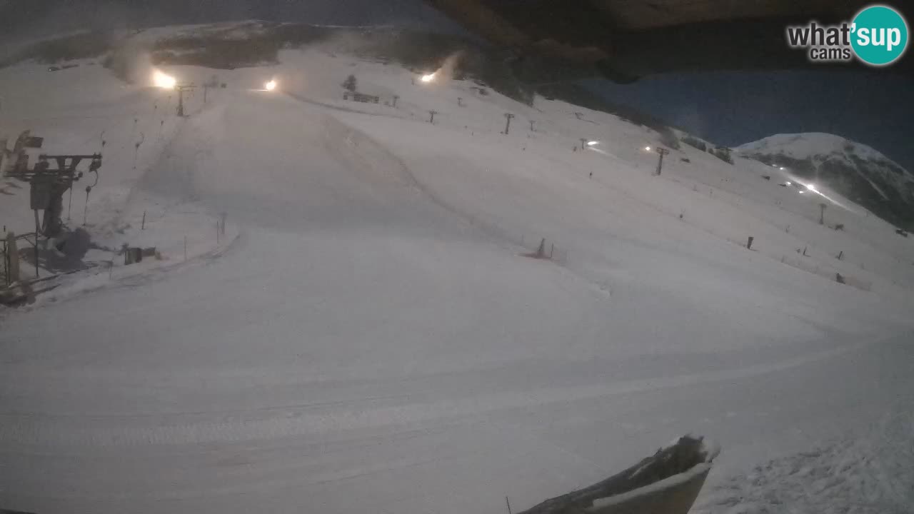 Livigno LIVE cam smučišče | pogled na smučarske proge