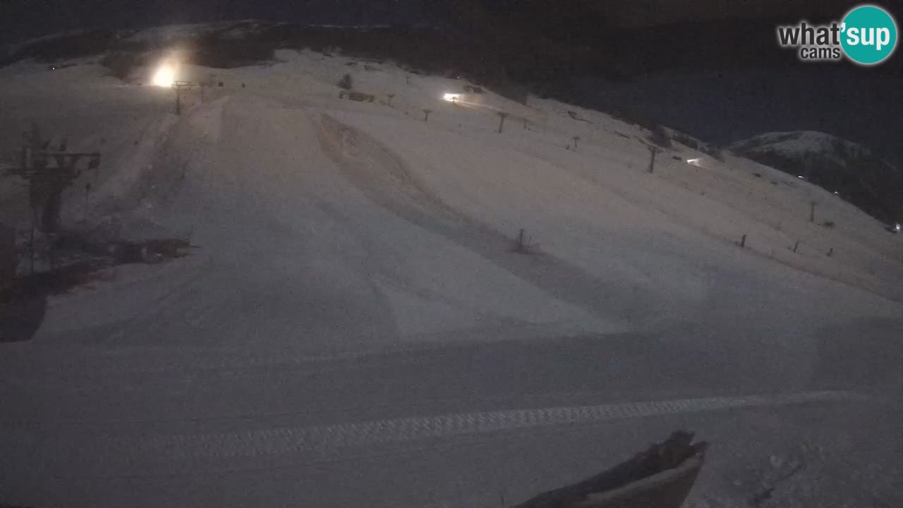 Livigno live webcam – view on Livigno Ski School area – LivignoGO