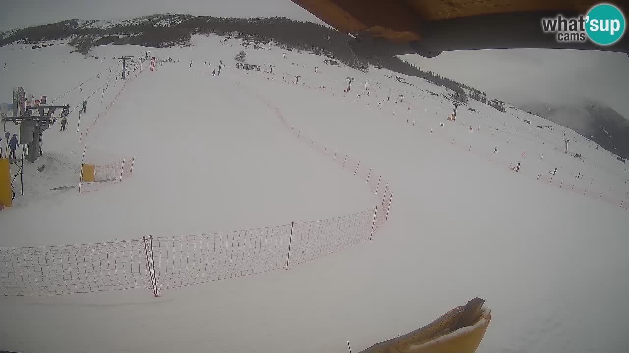 Livigno web kamera – pogled na Livigno Ski School area – LivignoGO