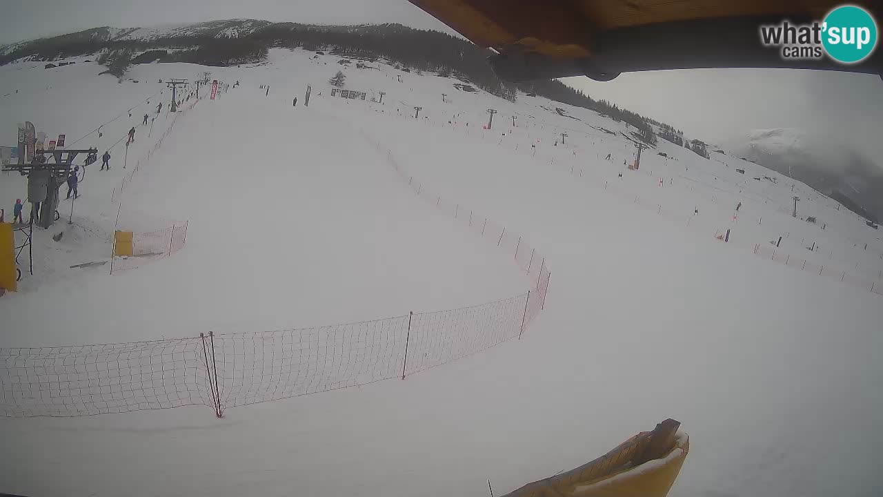 LIVIGNO Skigebiet webcam | Skipisten