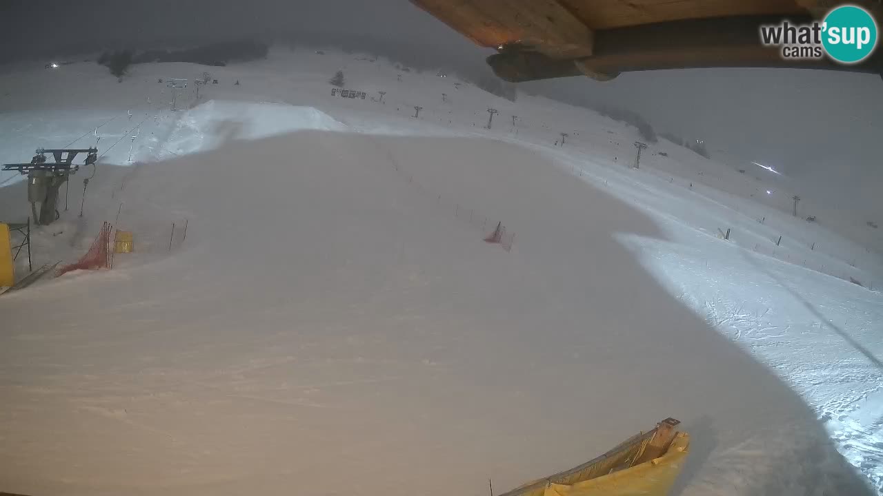 Livigno webcam – view on Livigno Ski School area – LivignoGO