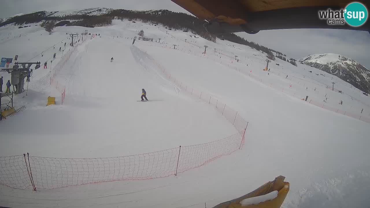 LIVIGNO Skigebiet webcam | Skipisten