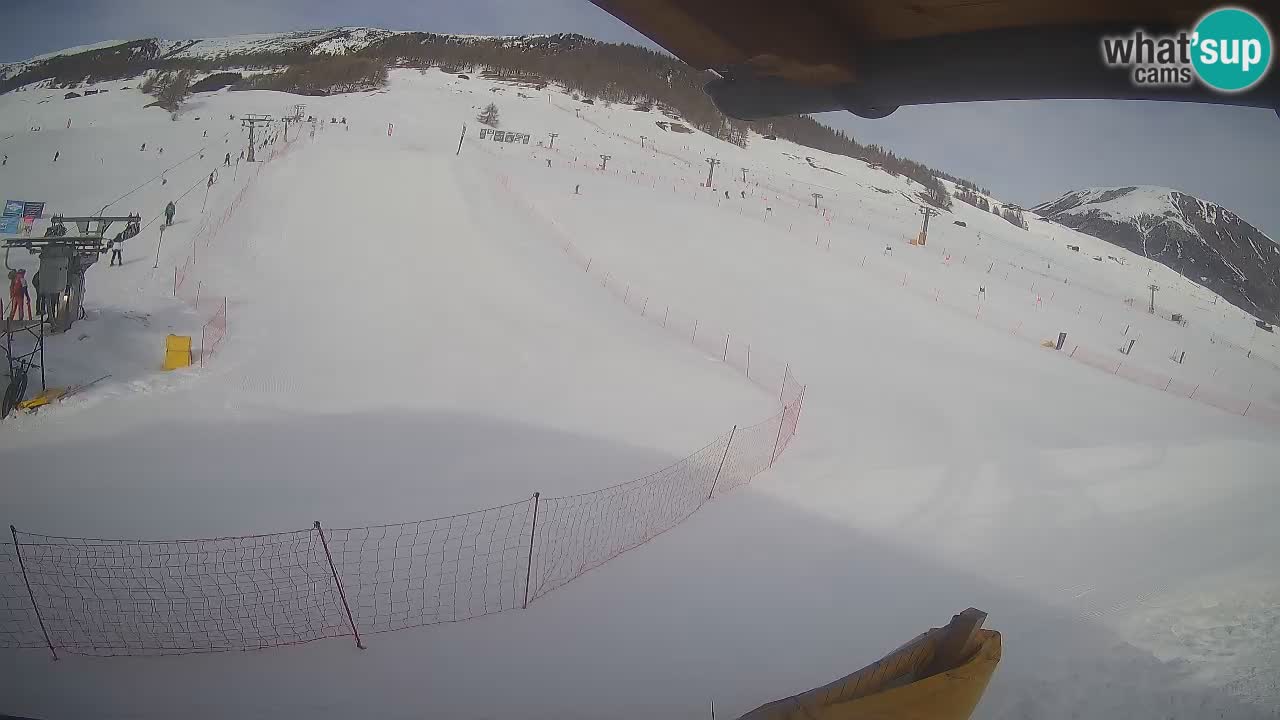 LIVIGNO Skigebiet webcam | Skipisten