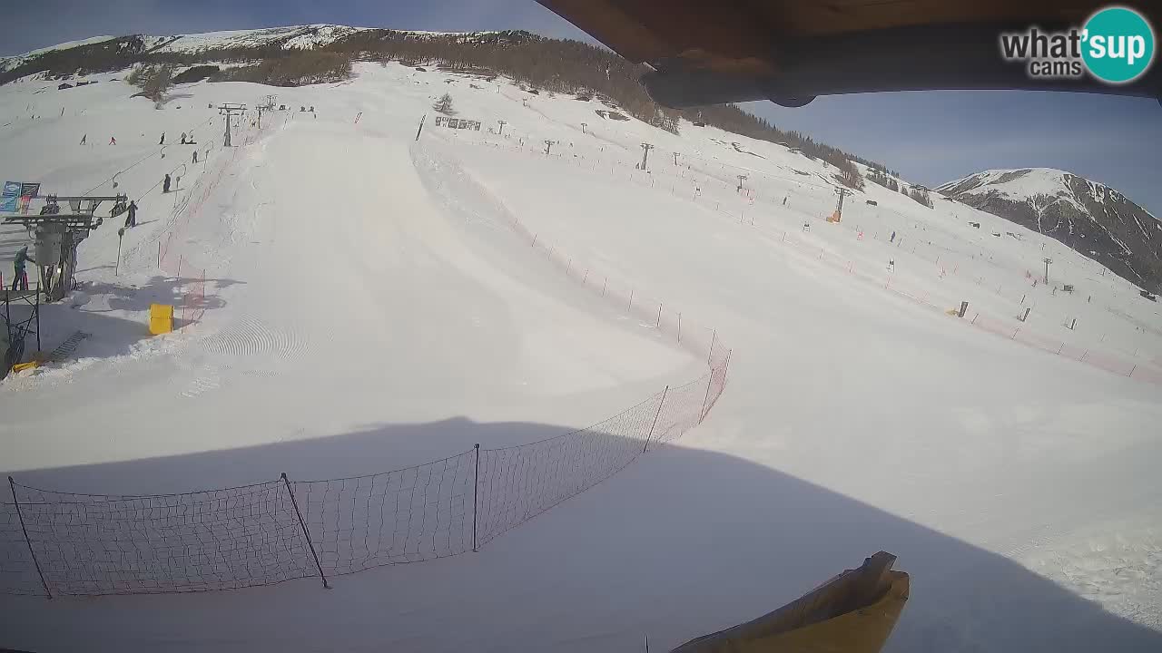 Livigno LIVE cam smučišče | pogled na smučarske proge