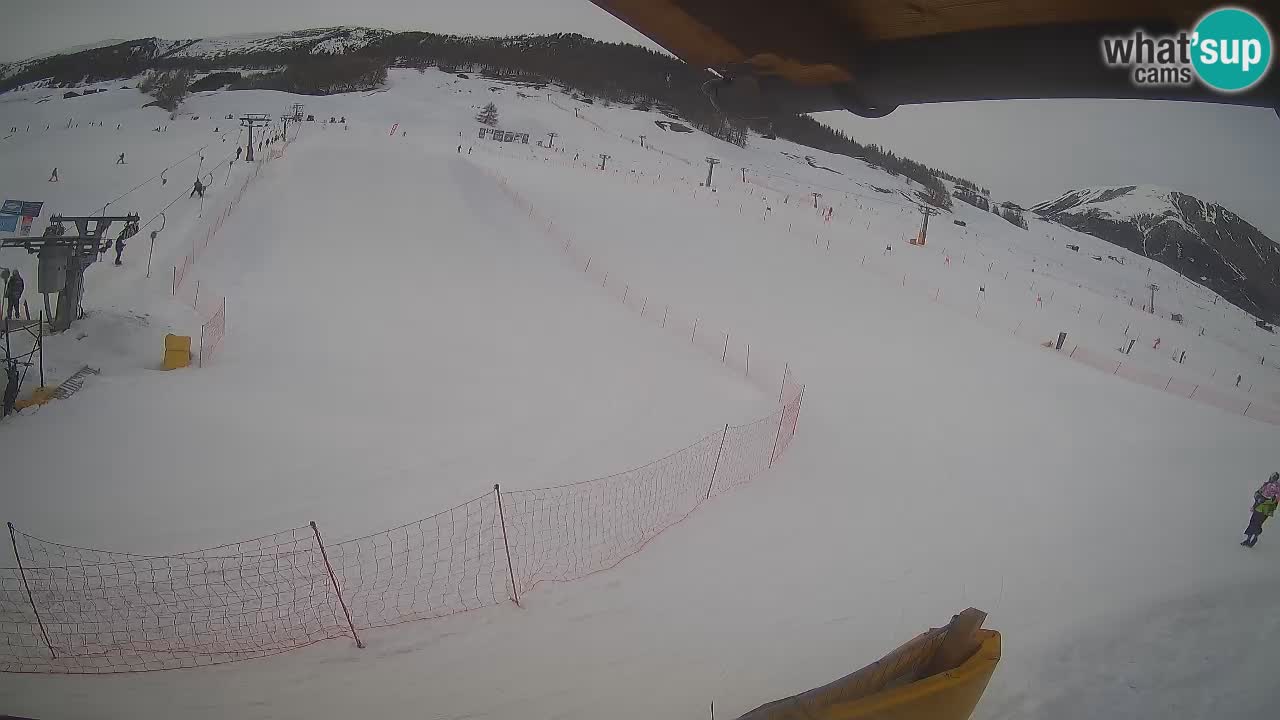 LIVIGNO Skigebiet webcam | Skipisten