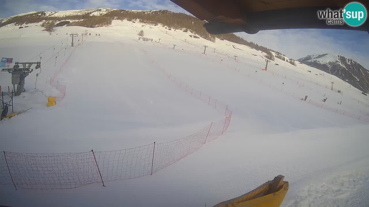 LIVIGNO Skigebiet webcam | Skipisten