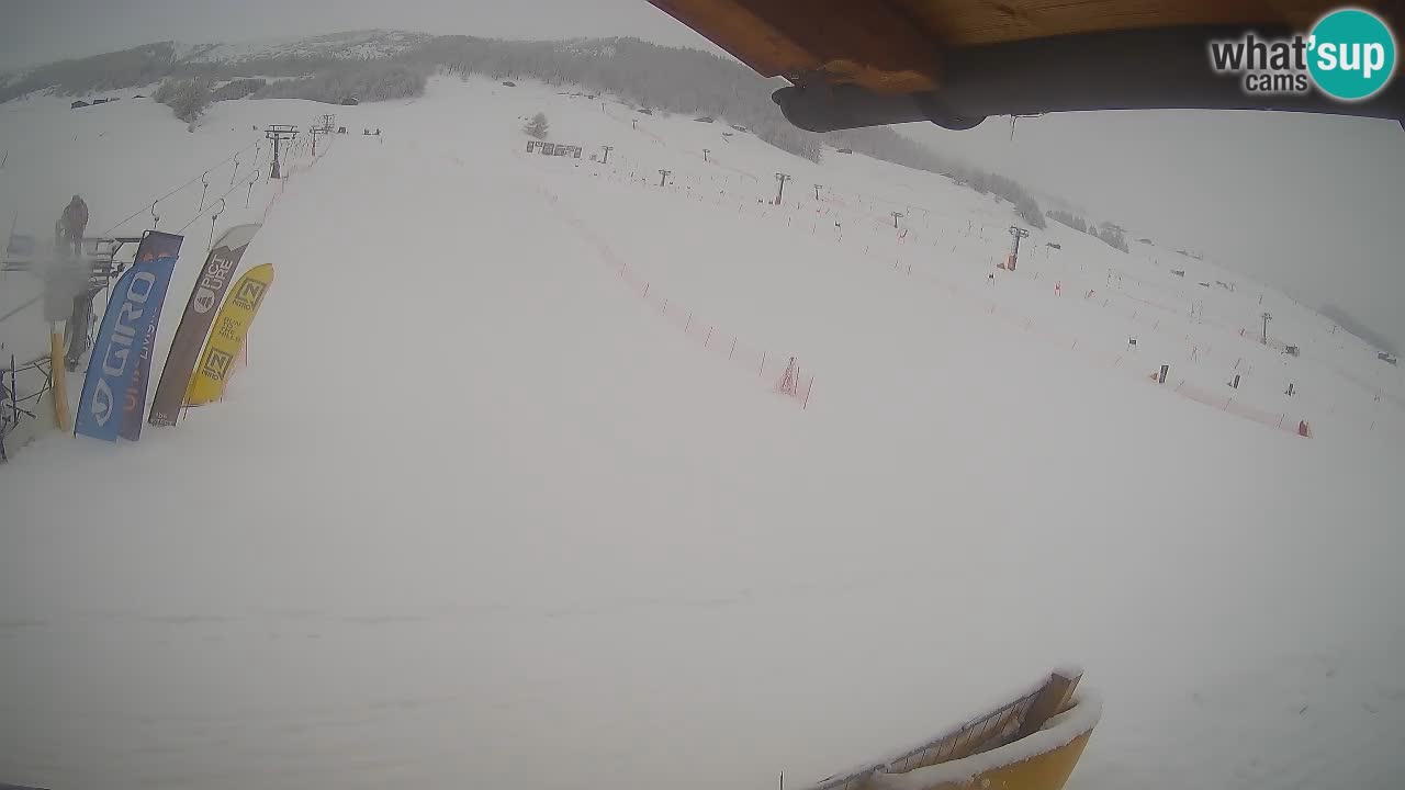 Livigno webcam – view on Livigno Ski School area – LivignoGO