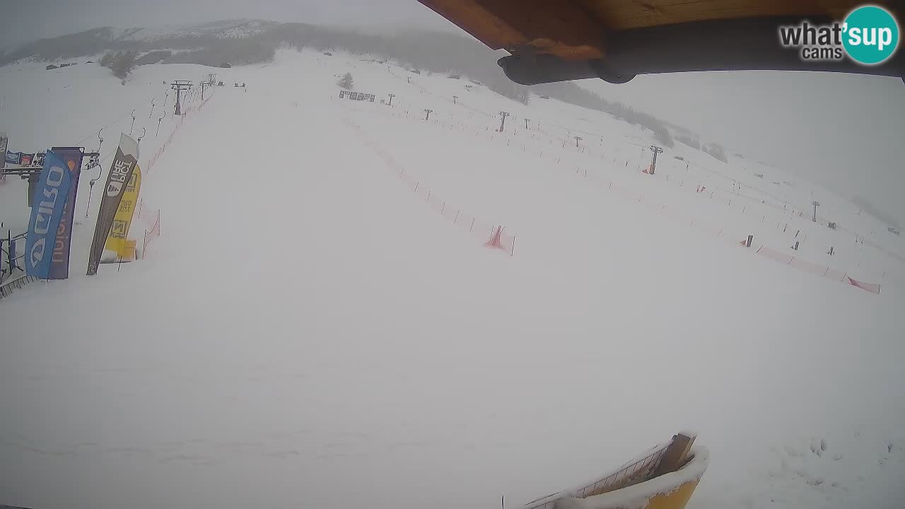 Livigno webcam – view on Livigno Ski School area – LivignoGO