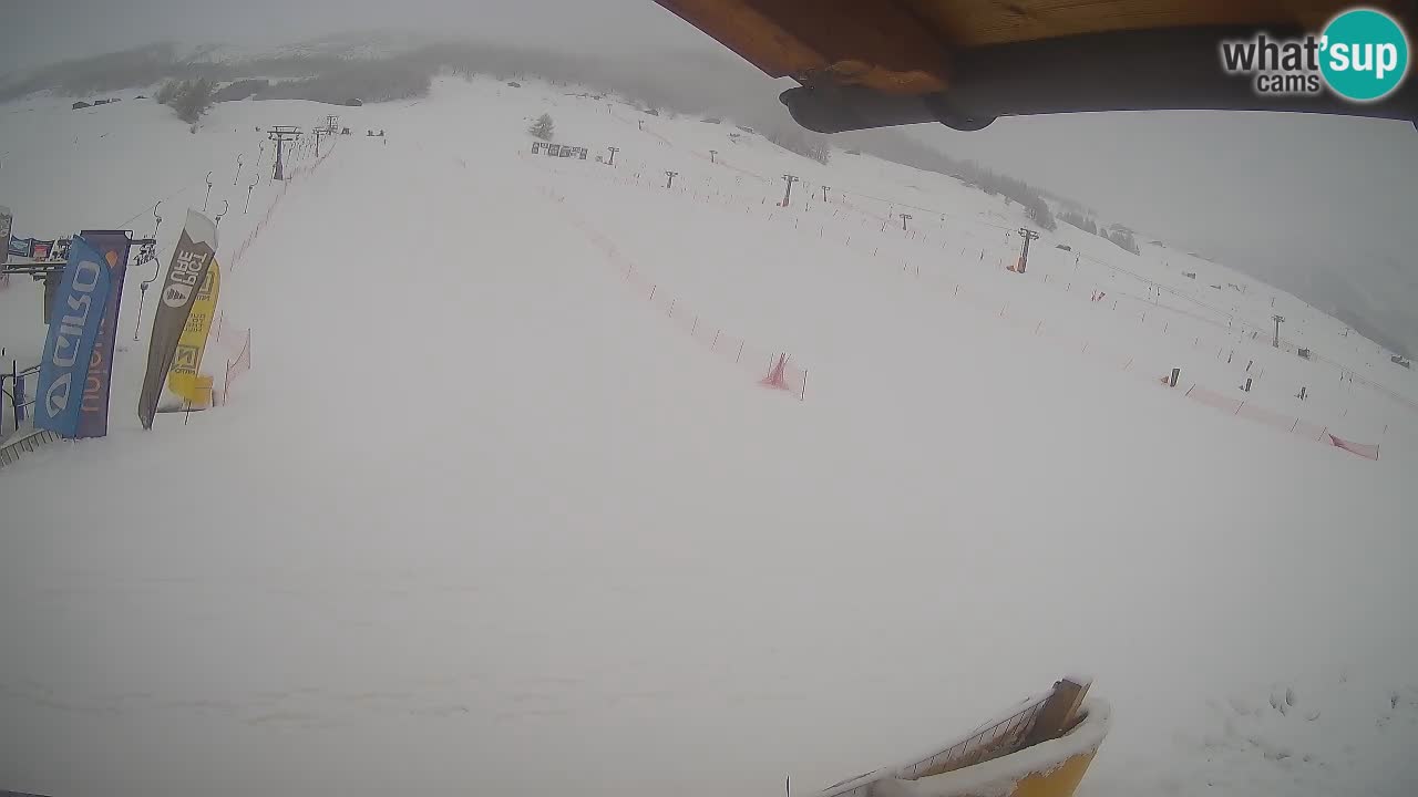 Livigno webcam – view on Livigno Ski School area – LivignoGO