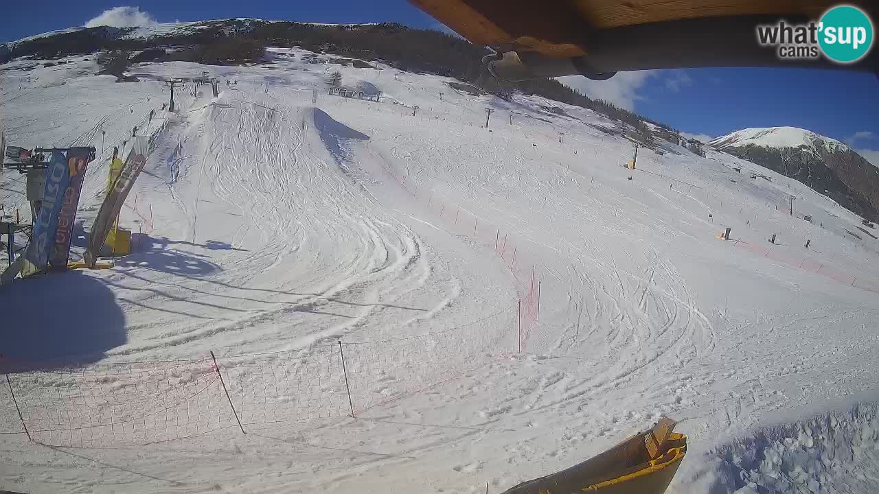 LIVIGNO Skigebiet webcam | Skipisten