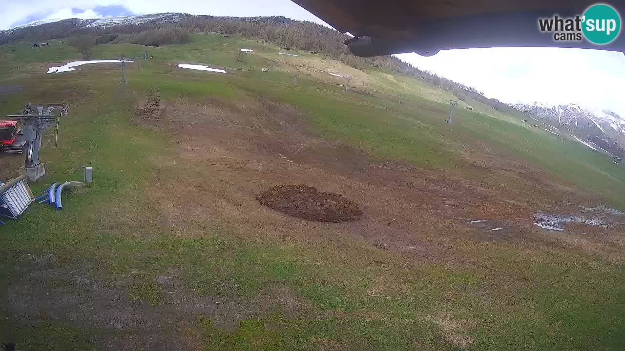 Livigno web kamera – pogled na Livigno Ski School area – LivignoGO