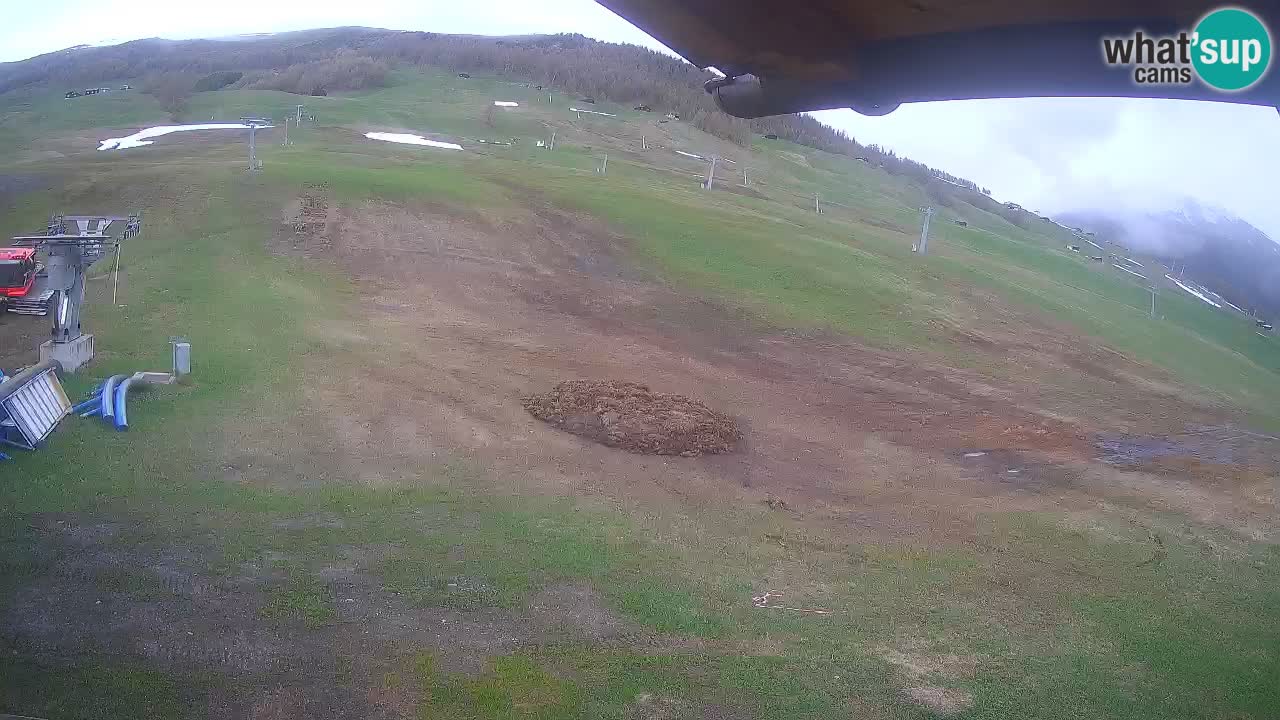 LIVIGNO Skigebiet webcam | Skipisten