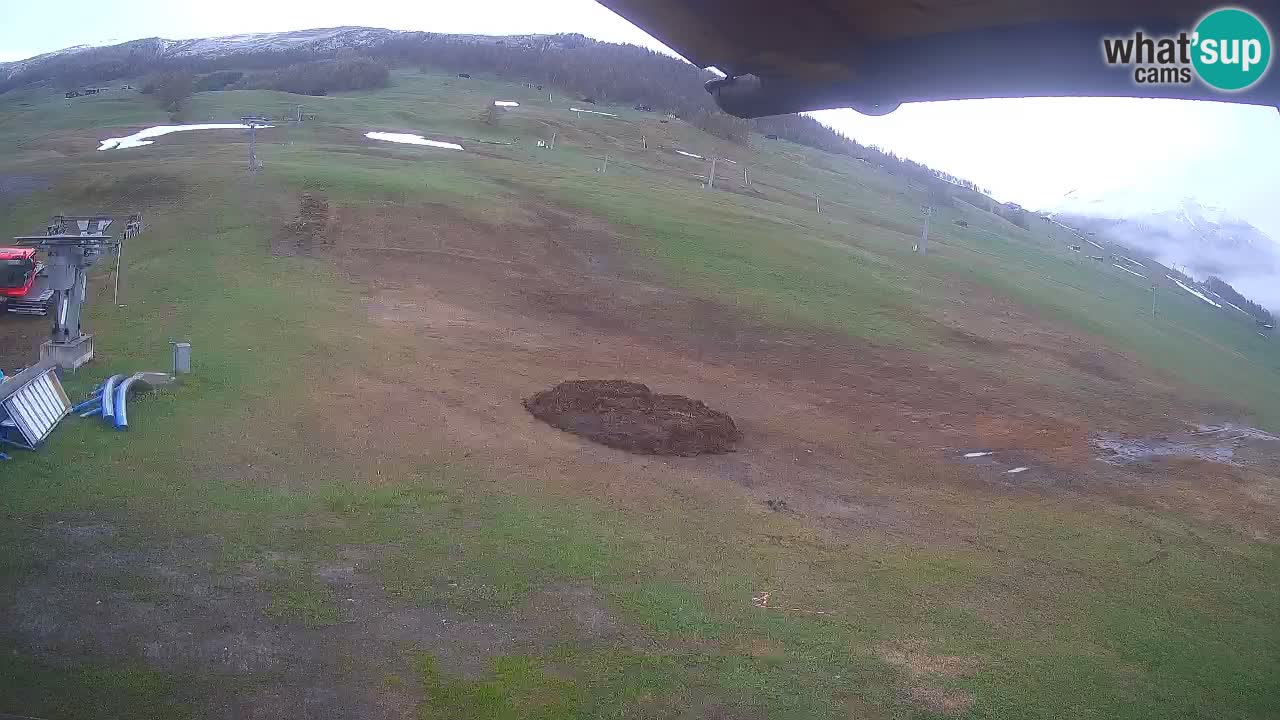 Livigno LIVE cam smučišče | pogled na smučarske proge