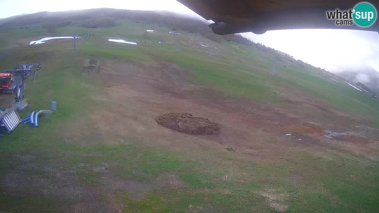 Livigno LIVE cam smučišče | pogled na smučarske proge