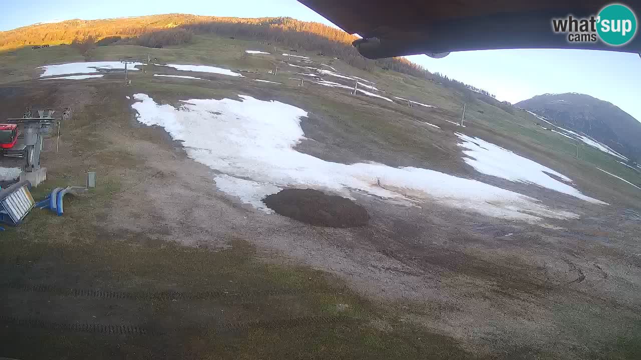 Livigno live webcam – view on Livigno Ski School area – LivignoGO