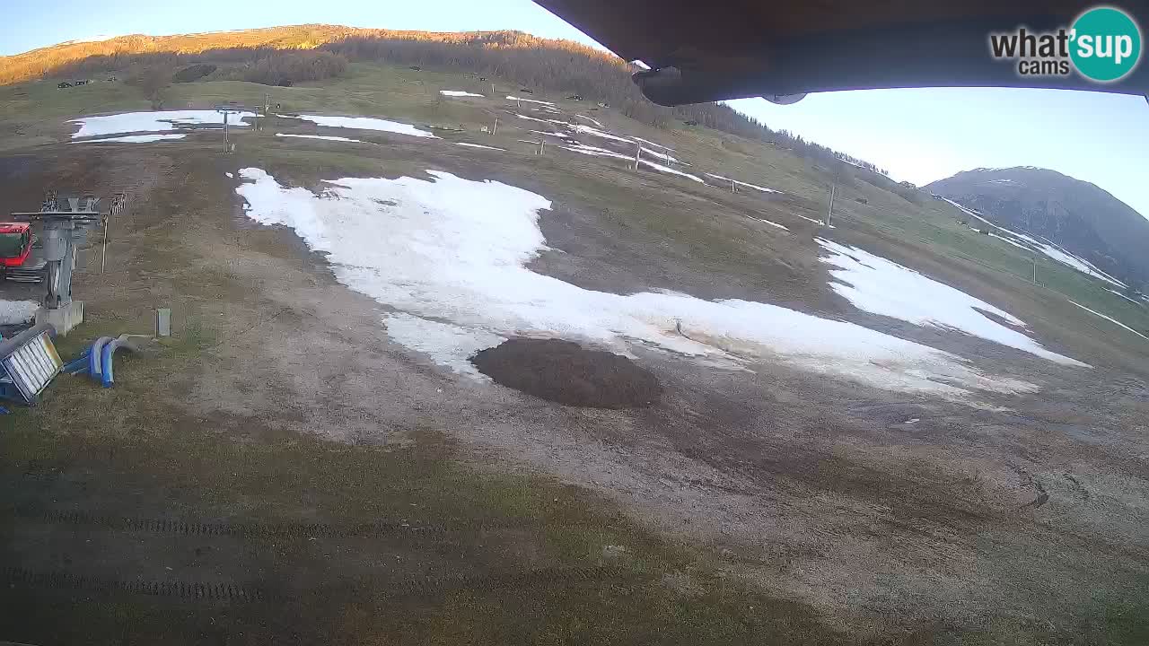 Livigno web kamera – pogled na Livigno Ski School area – LivignoGO