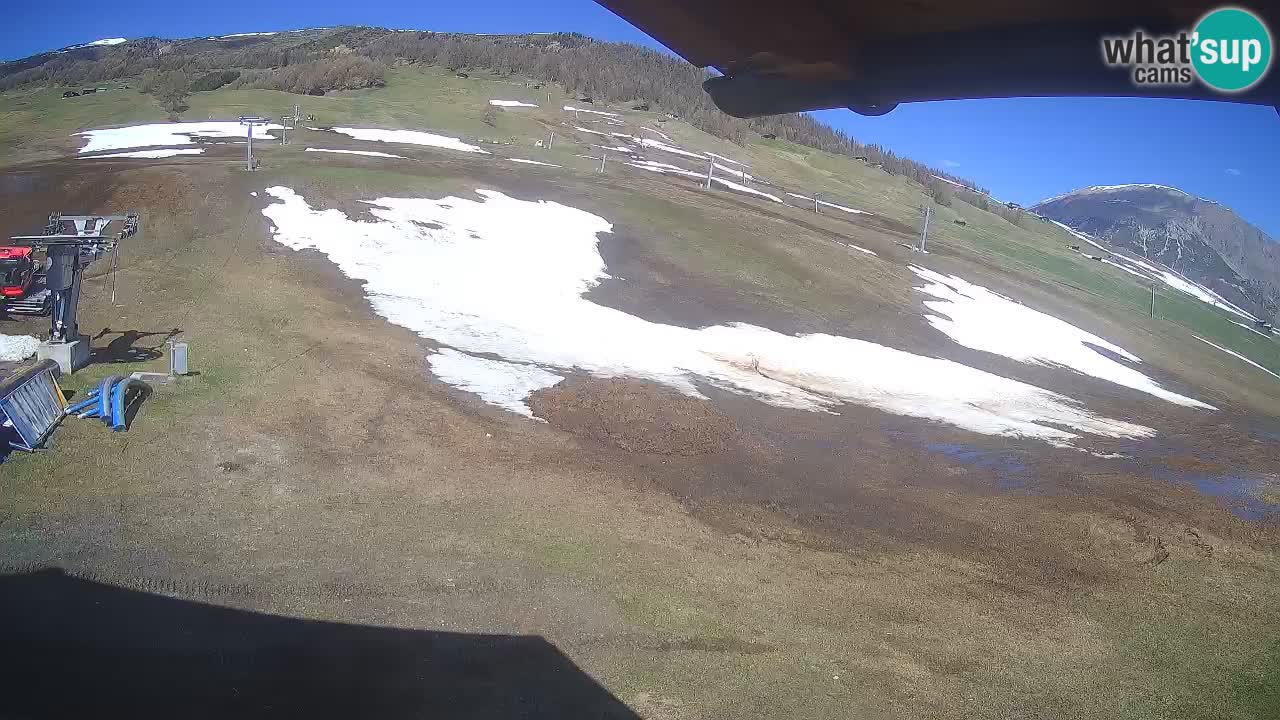Livigno LIVE cam smučišče | pogled na smučarske proge