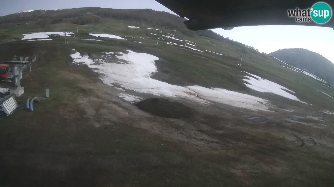 Livigno live webcam – view on Livigno Ski School area – LivignoGO