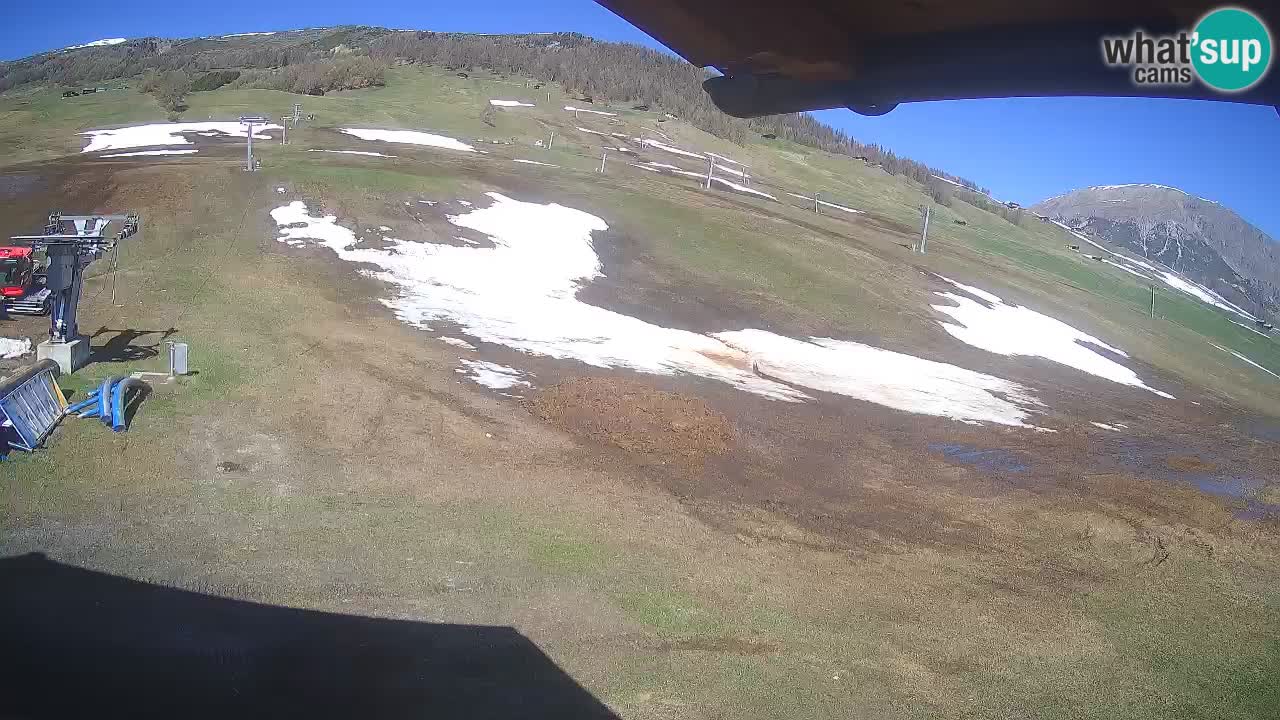 Livigno live webcam – view on Livigno Ski School area – LivignoGO