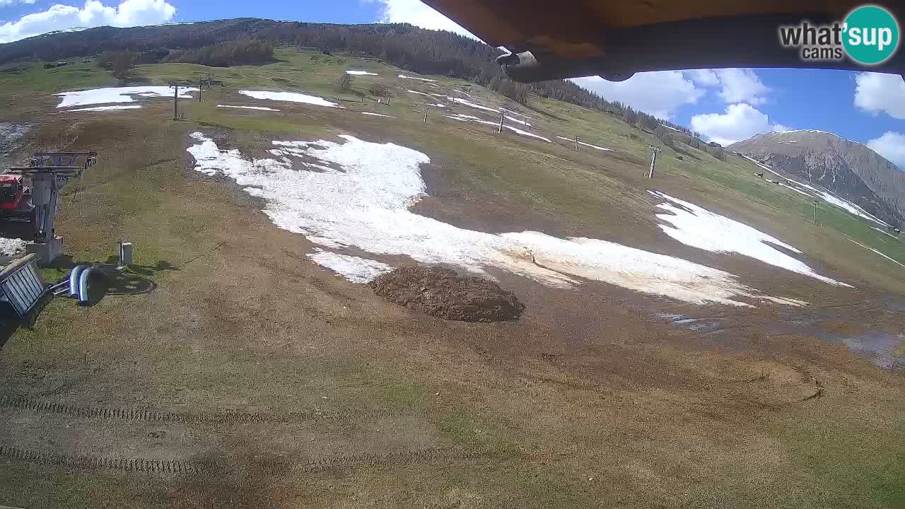 Livigno LIVE cam smučišče | pogled na smučarske proge