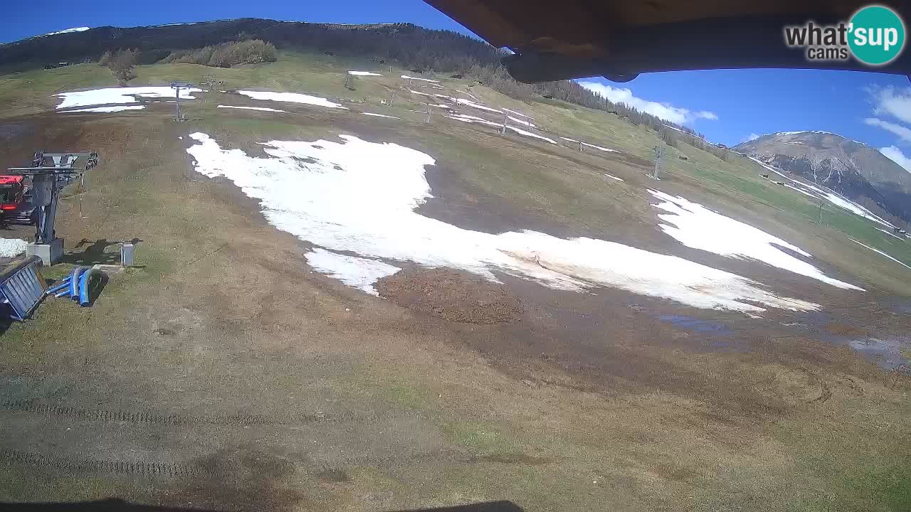 Livigno LIVE cam smučišče | pogled na smučarske proge